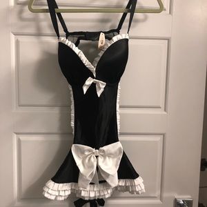 NWT Victoria’s Secret French Maid lingerie set.